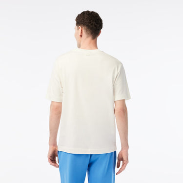 Men’s Lacoste x Netflix Organic Cotton T-Shirt white