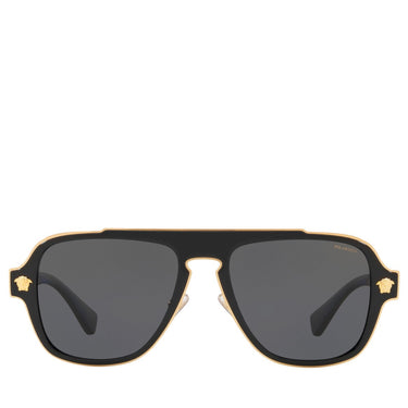 Versace Metal Man Sunglass Black