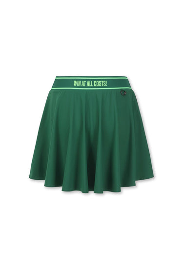 Women's Jersey Flare Skort Dark Green