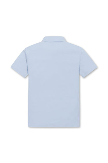 Women's Essential Pique Polo Light Blue