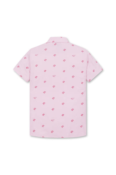 Women's Cacti Waacky Polo (EE) Light Pink