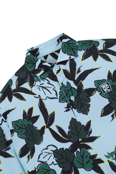 Men's ATHLETIC Forest Stretch Polo Blue