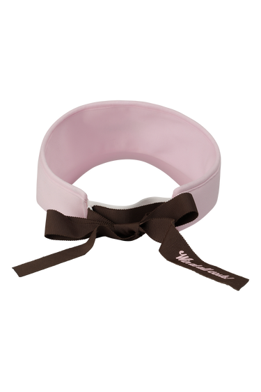 Women's Ribbon Visor Light Pink