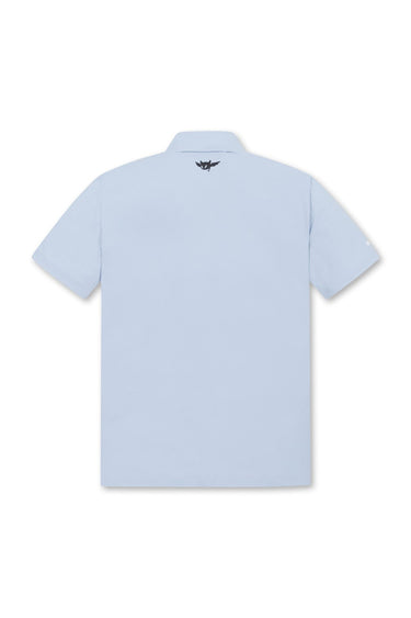 Men's Essential Pique Polo Light Blue