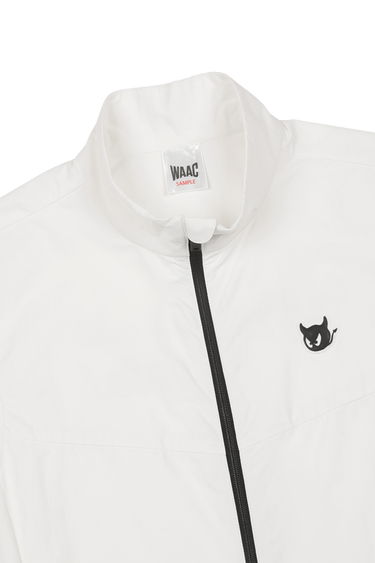 Men's Logo Zip-up Vest White