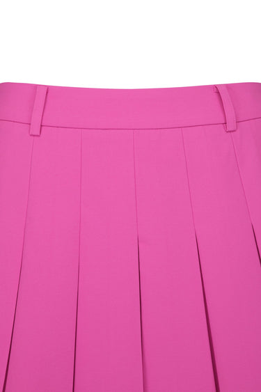 Women Athletic A-line gather Skort Pink