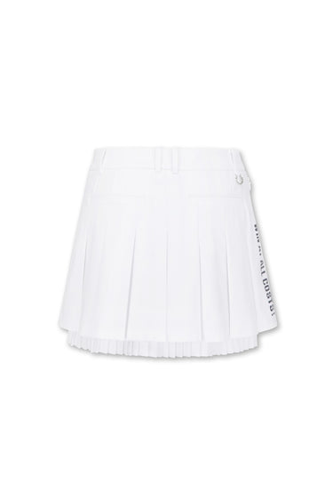 Women Athletic A-line gather Skort White