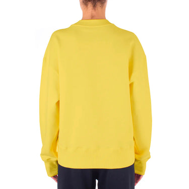 Women's Msgm Lynx Printed Sweatshirt Yellow