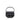 1DR XS-Iconic mini bag with D logo plaque Black