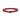 Diesel Women's B-dlogo 10 Slim Double-wrap Leather Belt Fiery Red