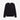 Tricolor Fox Patch Clean Sweatshirt Black