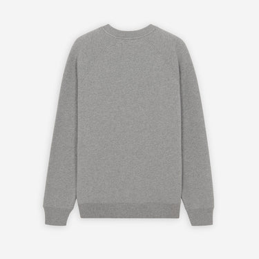 Grey Fox Head Patch Classic Sweatshirt Grey Melange