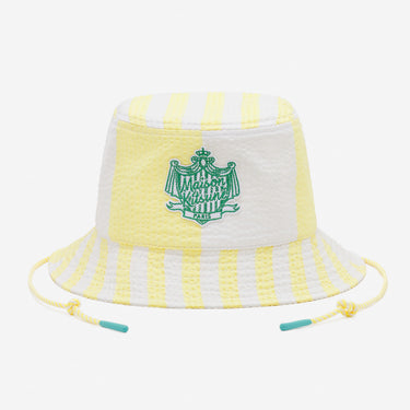 Poolside Stripes Bucket Hat Lemon Stripes