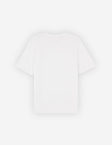 Chillax Fox Patch Regular Tee Shirt White