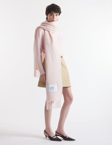 Baby Alpaca Scarf Pasture Rose