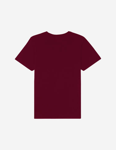 Women's Fox Head Patch Regular Tee Shirt Brick Red