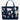 Varsity Patches Xxl Tote Bag Ink Blue