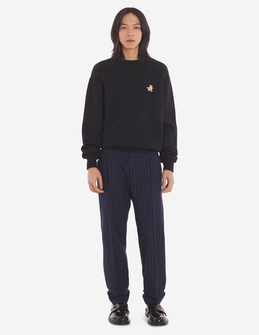 Speedy Fox Patch Comfort Sweatshirt Black