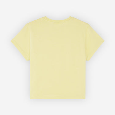 Women's Baby Fox Patch Baby Tee-shirt Chalk Yellow