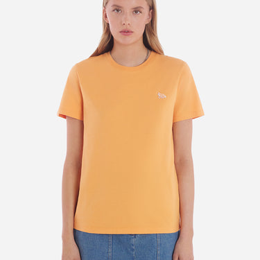 Women's Baby Fox Patch Regular Tee-shirt Sunset Orange