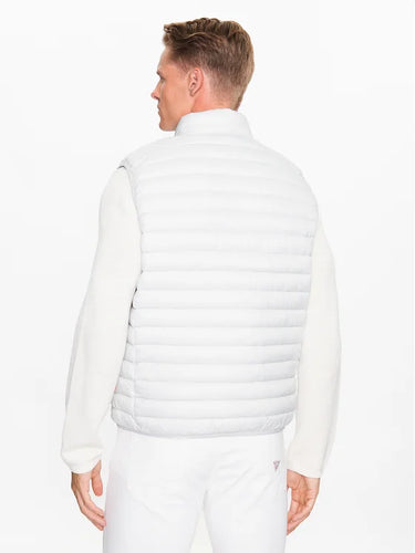 Men's Adam Puffer Vest In Frozen Grey