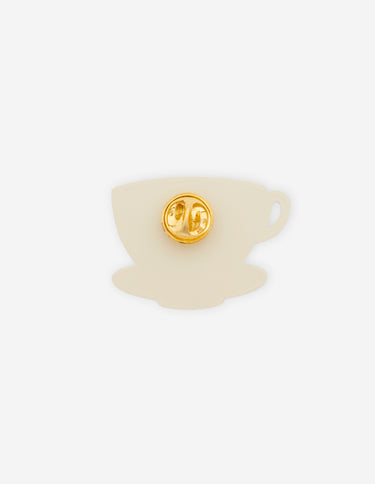 Pins Cafe Kitsune Cup Latte