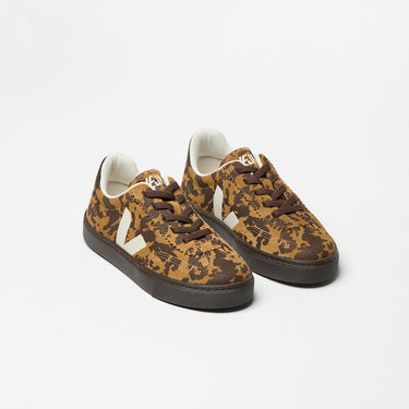 Kids' VOLLEY ELASTIC LACES SUEDE CAMEL WILD COUNTRY