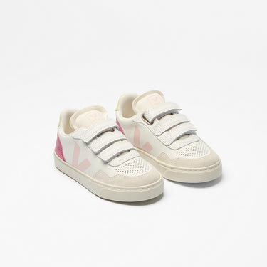 Kids' V-90 LEATHER WHITE PETALE AZALEA