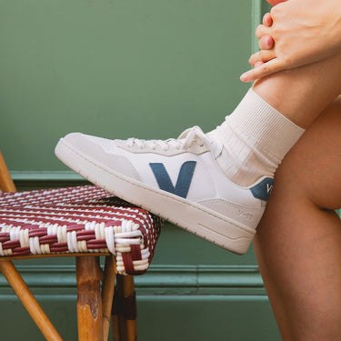 Women's V-90 LEATHER WHITE CALIFORNIA