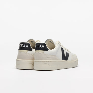 Women's V-90 LEATHER WHITE BLACK