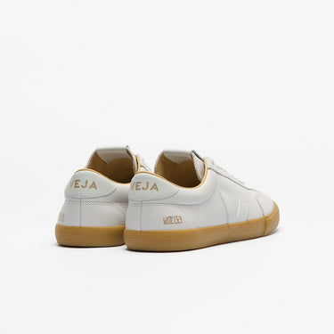 Men's VOLLEY SIGNATURE GRAINED OILED LEATHER PEARL