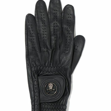 Sheep Leather Signal Marker Glove Black