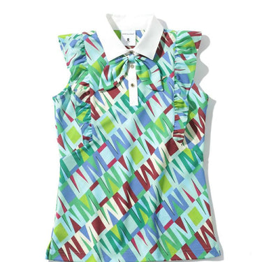 Women's Division Frill Polo Mint