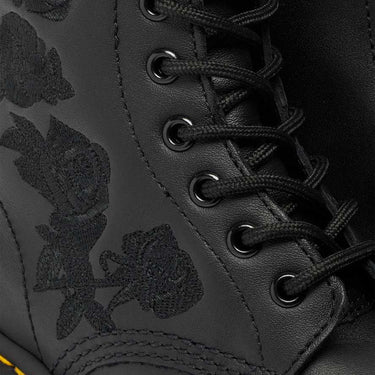 1460 Vonda Mono Women's Floral Boots Black Softy
