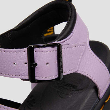 Blaire Women's Pisa Leather Strap Sandals Lilac Pisa