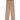 Cotton Full-length Straight Pants Beige