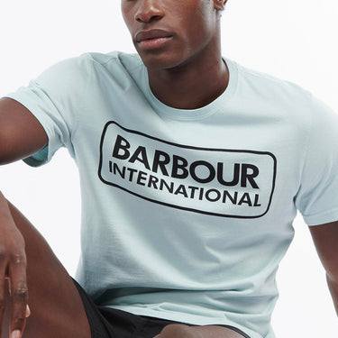 Barbour International Graphic T-shirt Pastel Spruce