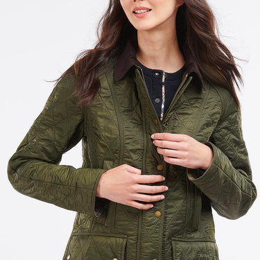 BEADNELL POLARQUILT JACKET OLIVE