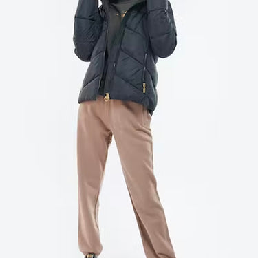 BARBOUR INTERNATIONAL VALLE QUILT BLACK