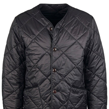 Liddesdale Cardigan Quilted Jacket Black