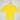 Cotton crop-top t-shirt with smock stitch yellow