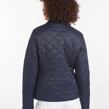 Deveron Quilted Jacket Navy / Pale Pink