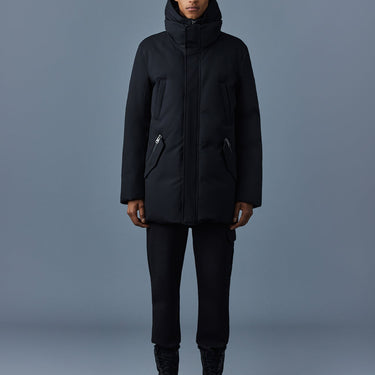 Edward 2-in-1 Down Coat With Removable Hooded Black