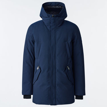 Edward 2-in-1 Down Coat With Removable Hooded Bib Navy