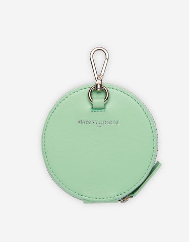 FOX HEAD COIN PURSE MIST GREEN