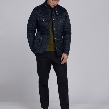 BARBOUR INTERNATIONAL ARIEL QUILTED JACKET NAVY