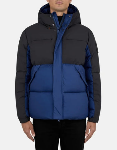 Men's Calvin Hooded Jacket Eclipse Blue