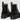 1460 Serena Leopard Faux Fur Lined Boots Black
