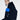 MEN’S SPORT COLORBLOCK FLEECE ZIPPERED TENNIS SWEATSHIRT NAVY BLUE/WHITE-BLUE ROYA