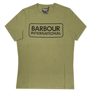 BARBOUR INTERNATIONAL GRAPHIC T-SHIRT VINTAGE GREEN